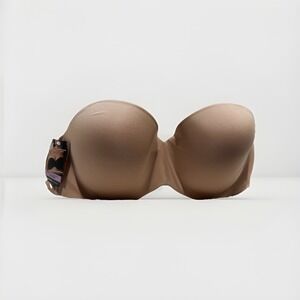 Maidenform Sweet Nothings Strapless Bra Womens 42C Beige Full Coverage Support